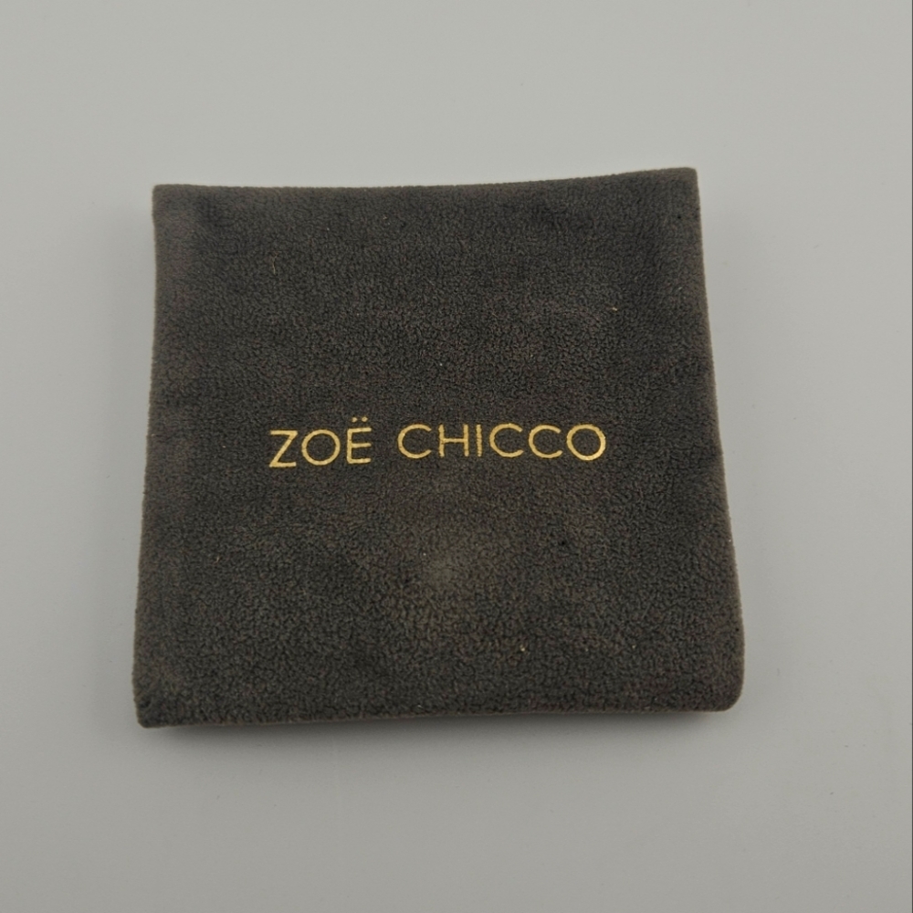 Zoé Chicco Gray Jewelry Pouch